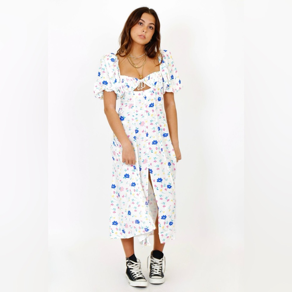 For Love and Lemons Lexy Maxi Dress